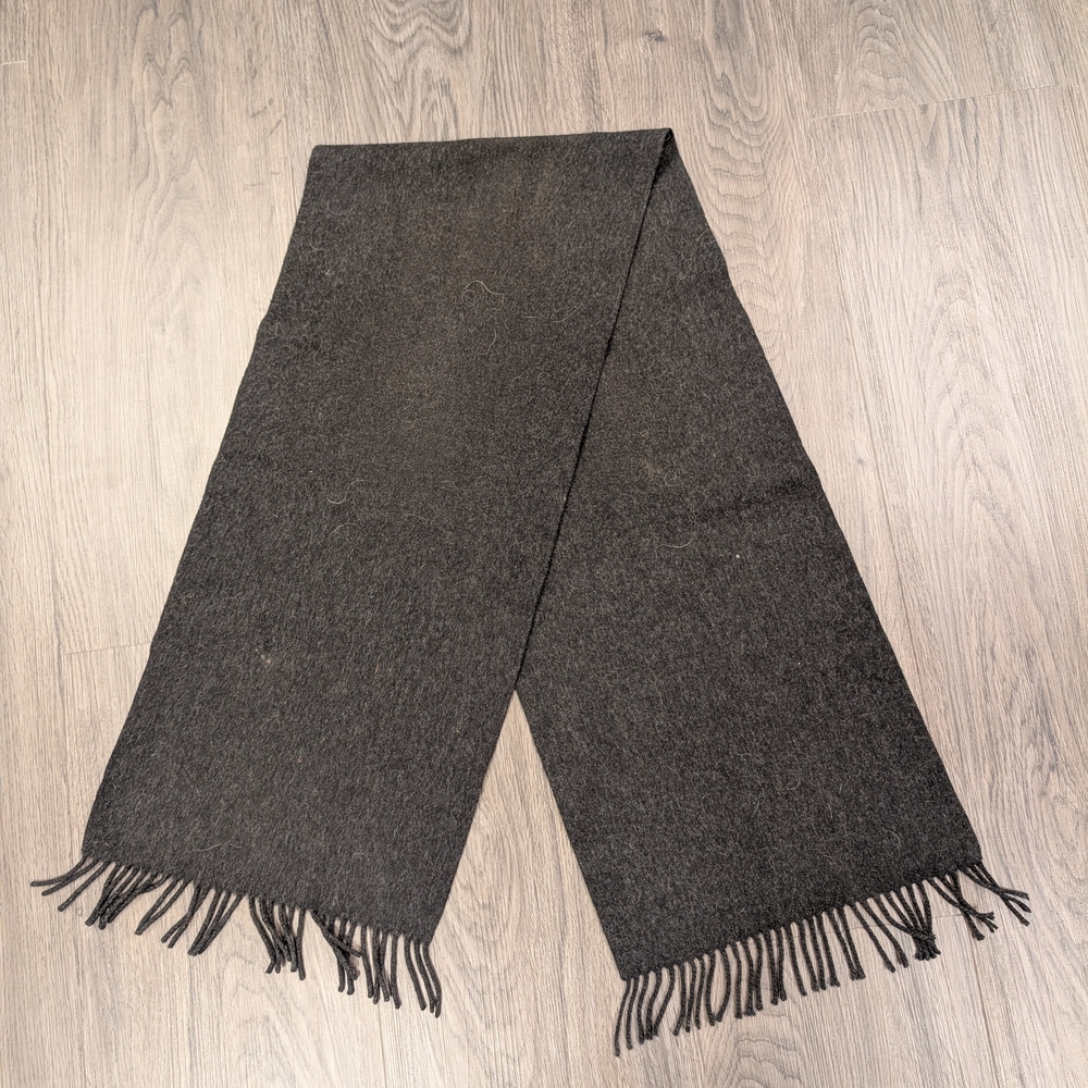 Classic Black Men's Scarf